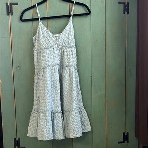 Light Blue Textured Sundress by Aeropostale